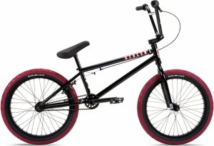 Велосипед 20" Stolen CASINO 20.25" 2023 BLACK & BLOOD RED SKD-85-54 фото у BIKE MARKET