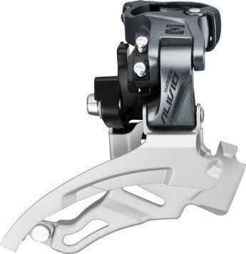 Перемикач передній Shimano FD-M4000 ALIVIO 3X9, DOWN-SWING, хомут 34,9/31,8/28,6мм адапт, универс.тяга, для 40зуб EFDM4000DSX6 фото у BIKE MARKET