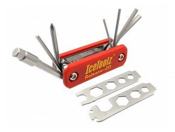 Ключ Ice Toolz 93B1 складаний 20 інструментів TOO-29-03 фото у BIKE MARKET