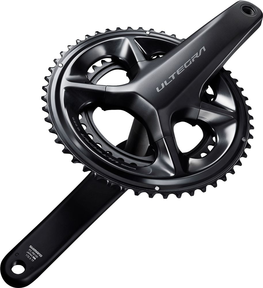 Шатуны Shimano FC-R8100-P ULTEGRA, Hollowtech II 172,5мм 52Х36, с измерителем мощности IFCR8100PDX26A фото у BIKE MARKET