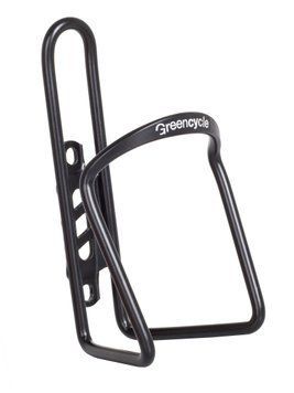 Фляготримач Green Cycle GGE-112 алюмінієвий 500-750ml чорний CGE-52-39 фото у BIKE MARKET