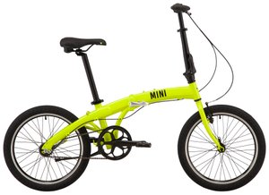 Велосипед 20" Pride MINI 3 2024 жовтий SKD-54-67 фото у BIKE MARKET