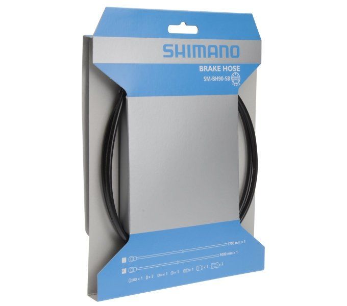 Гидролиния SHIMANO SM-BH90 для диск. тормоза, 1700мм Черный ISMBH90SBL170 фото у BIKE MARKET
