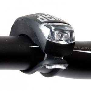 Фонарь мигалка передний A-Snap W, черный, 60 гр. 12009133 фото у BIKE MARKET