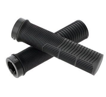 Грипсы VP VPG-127A, 136 мм, с одним замком, черные GRI-45-49 фото у BIKE MARKET