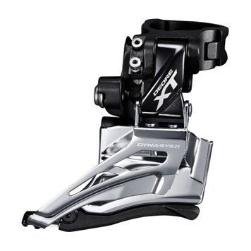 Перемикач передній Shimano FD-M8025-H DEORE XT, 2X11 HIGH CLAMP, DOWN-SWING, универсальн. тяга, хомут IFDM8025HX6 фото у BIKE MARKET