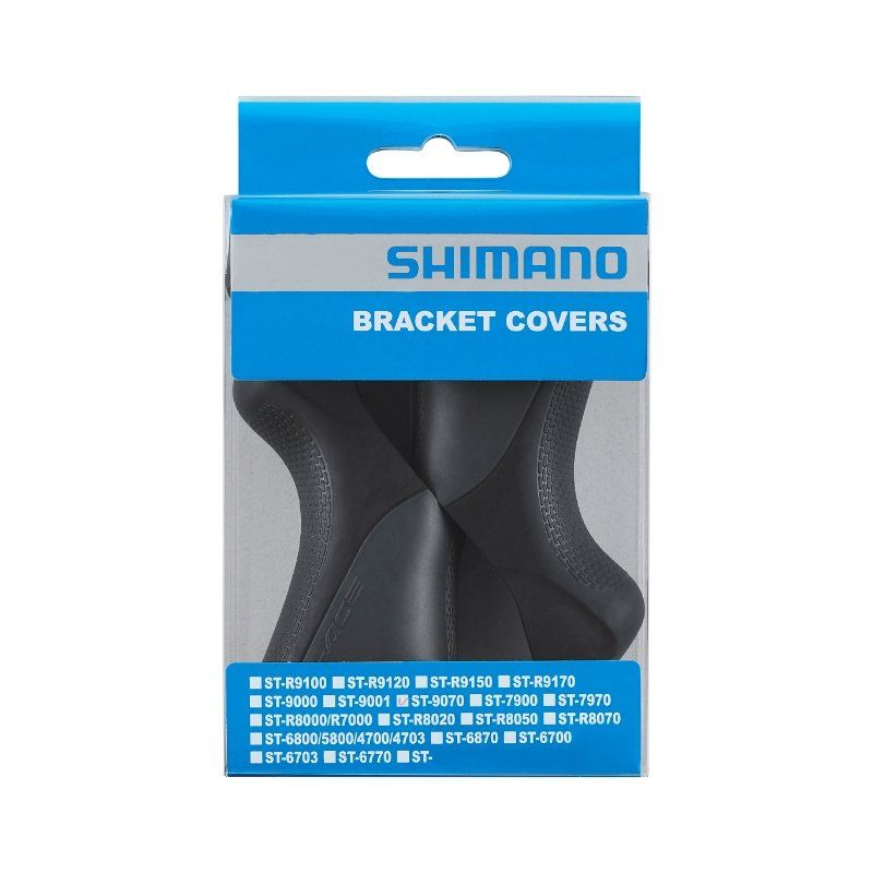 Резинки на ручки Shimano ST-9070, пара Y6X098070 фото у BIKE MARKET