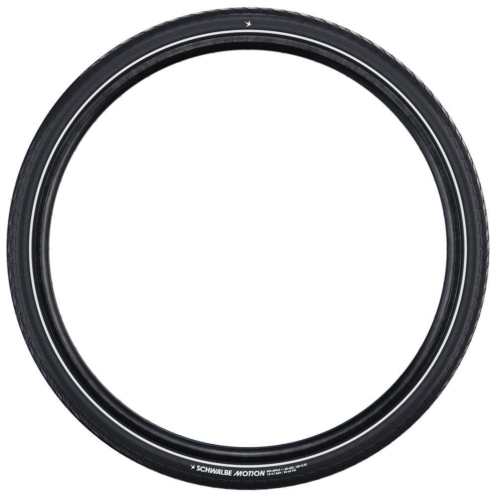 Покришка 20x2.00 (50-406) Schwalbe MOTION BIG APPLE RaceGuard, B/B-SK+RT HS632 ADDIX GREEN 67EPI TIR-26-95 фото у BIKE MARKET