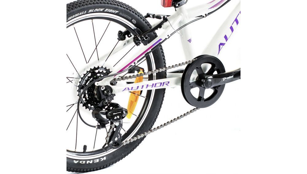 Велосипед AUTHOR Record 20", рама 10", білий/рожевий 2023025 фото у BIKE MARKET