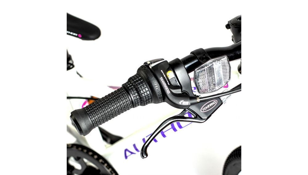 Велосипед AUTHOR Record 20", рама 10", білий/рожевий 2023025 фото у BIKE MARKET
