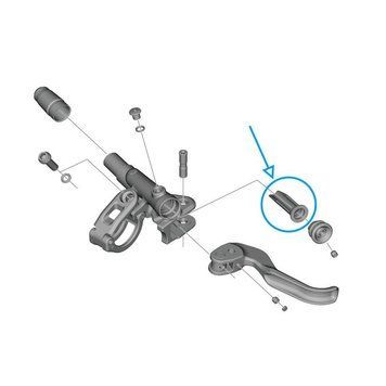 Діафрагма гальмівної ручки Shimano BL-M9100 Y8WM9801T фото у BIKE MARKET