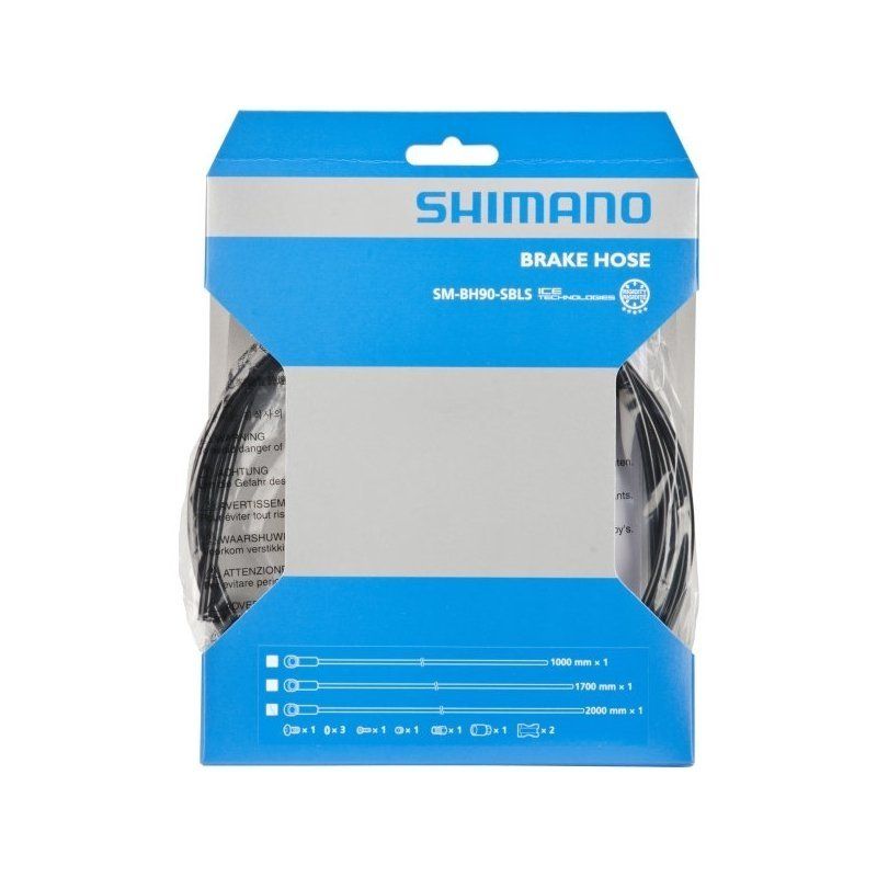 Гидролиния SHIMANO SAINT SM-BH90-SBLS для диск. тормоза, 2000мм ISMBH90SBLSL200 фото у BIKE MARKET