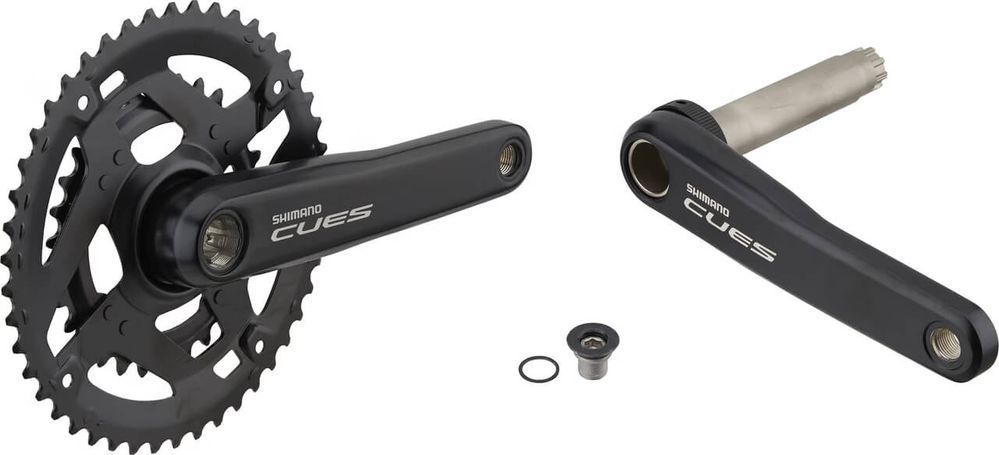 Шатуны Shimano FC-U4010-2, CUES, 175мм 46Х30с 9-11-шв без каретки EFCU40102CX60X фото у BIKE MARKET