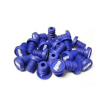 Баренды BMX 2-Color Push in Plugs Refill pack Blue w/ White (синее белые) F72PR-U фото у BIKE MARKET