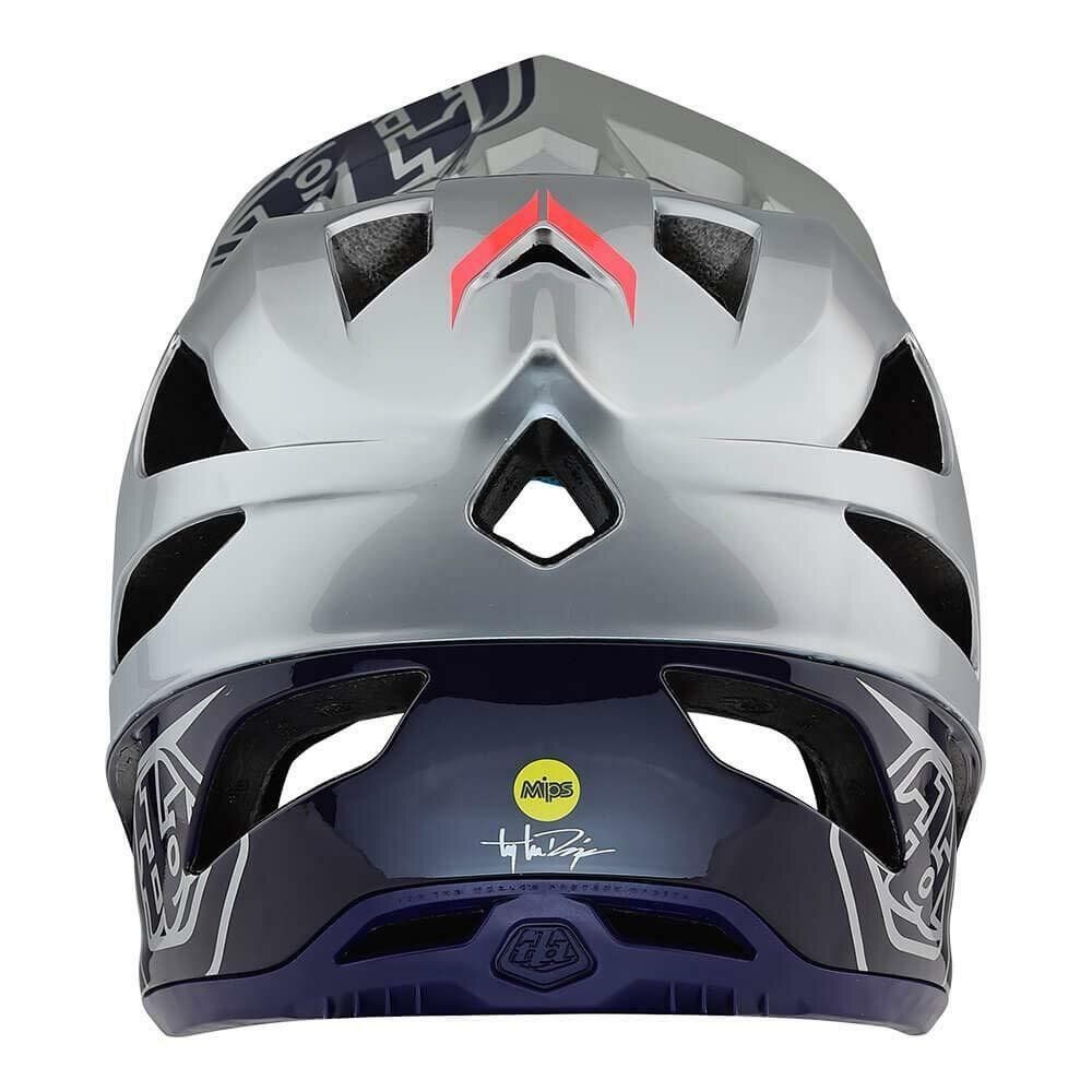 Вело шолом TLD Stage Mips Helmet Race, розмір M/L, Сріблястий/Синій 115677003 фото у BIKE MARKET