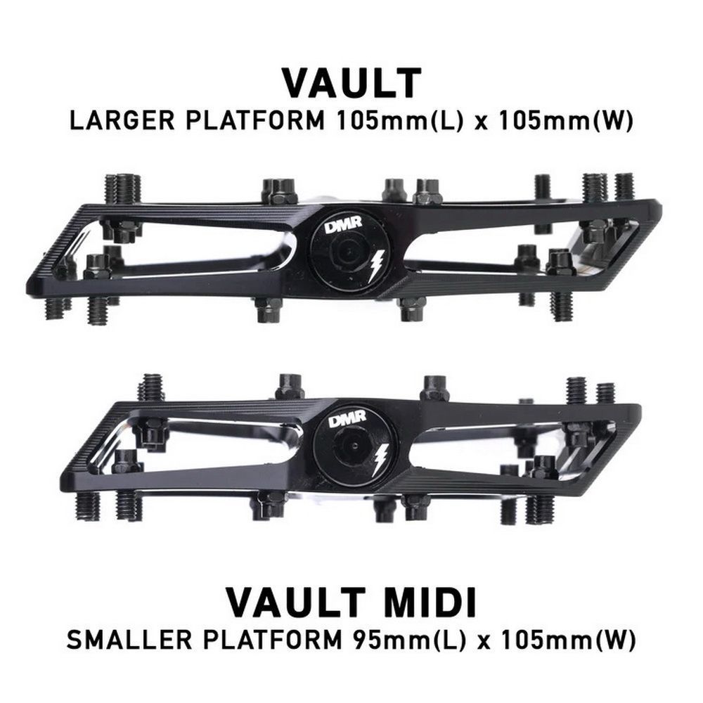 Педалі DMR Vault - Full Silver DMR-VAULT-S2 фото у BIKE MARKET