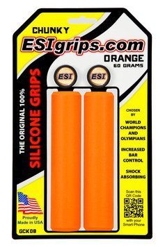 Гріпси ESI Chunky Orange (помаранчеві) GCKO8 фото у BIKE MARKET