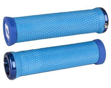 Грипси ODI Elite Motion, V2.1 Lock-On, Cyan Blue w/Black Clamp, сині із синіми замками D33MTU-U фото у BIKE MARKET