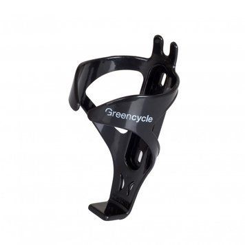 Фляготримач Green Cycle GGE-008 пластиковий 500-750ml чорний CGE-66-54 фото у BIKE MARKET
