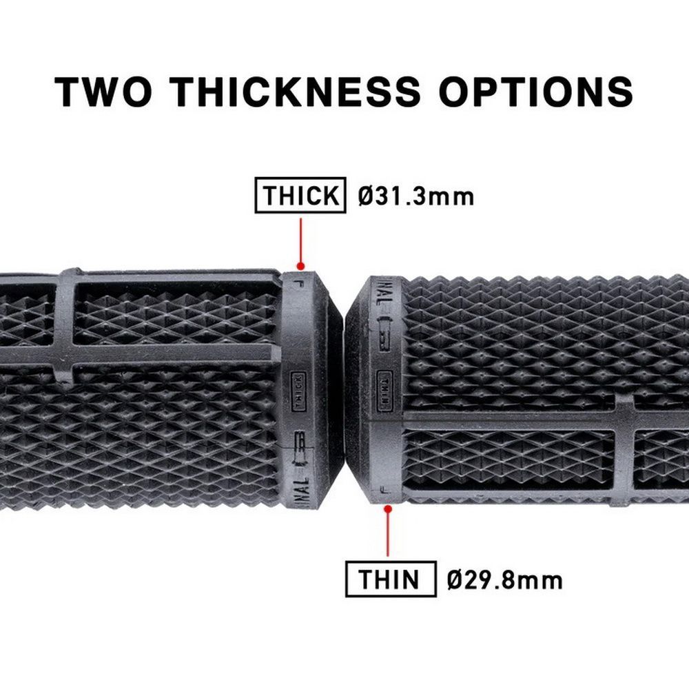 Грипсы DMR DeathGrip2 Race Thin Flangeless Black DMR-G-006-001-BK фото у BIKE MARKET