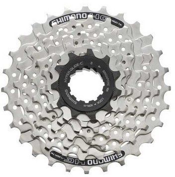 Кассета Shimano CS-HG41, 11-28, 7-нв. серебро, 10шт, OEM ECSHG417128S фото у BIKE MARKET