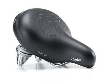Сідло Selle Royal Premium DRIFTER, Royalgel, оббивка Strengtex, 270х245мм, 1160г, хромовані рейли та пружини, unisex, чорне 5111UDTC95301 SAD-10-09 фото у BIKE MARKET