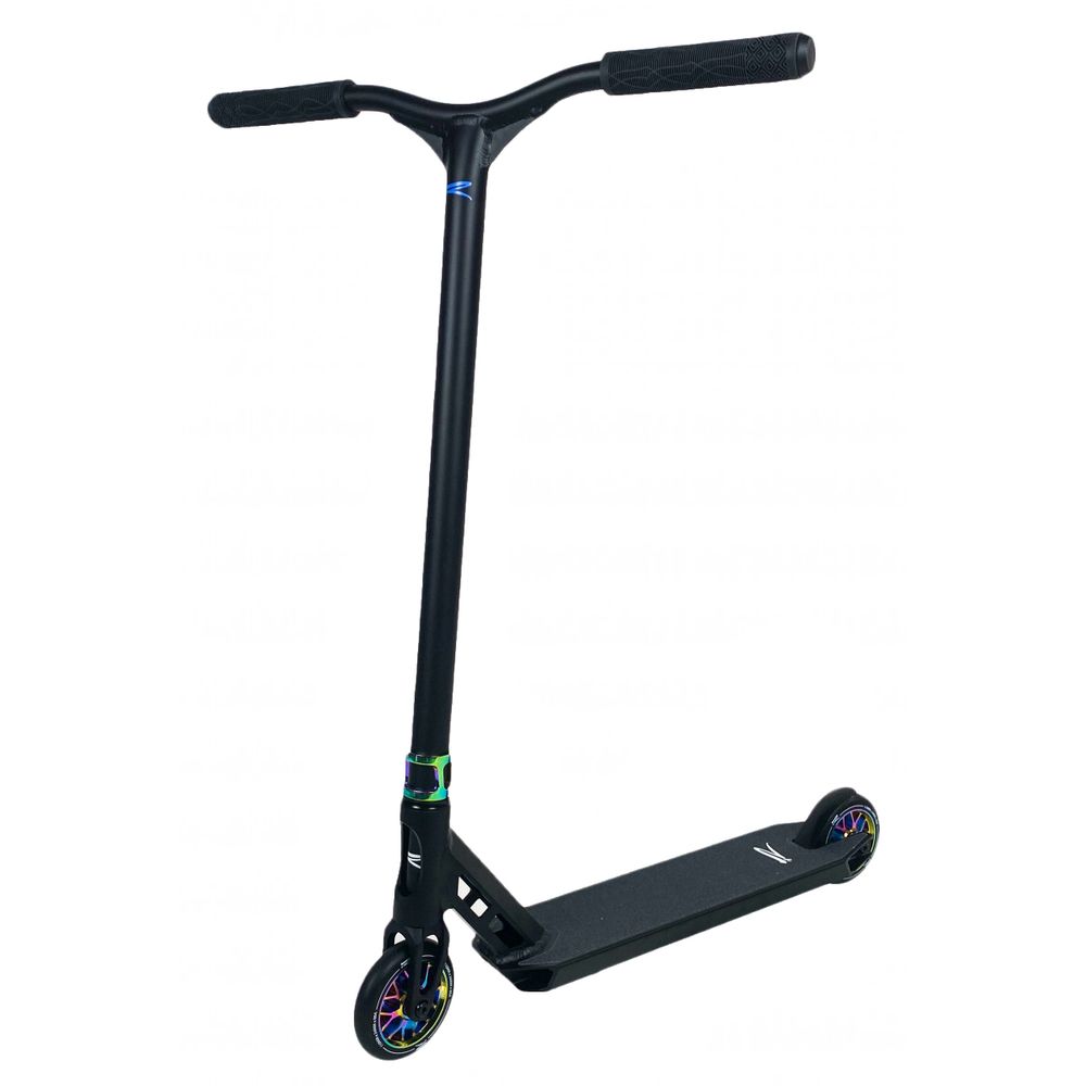 Самокат трюковый Rideoo Flyby Pro Neochrome SCO-33-44 фото у BIKE MARKET