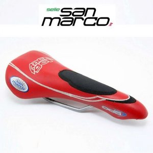 Седло Author ODS RACE GEL красное, производитель San Marco Италия 31100102 фото у BIKE MARKET