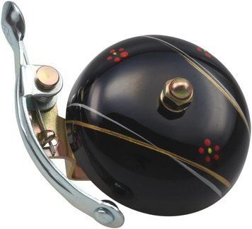 Звонок HANDPAINTED SUZU CRANE, Yoru - "Ночь", 55мм алюминий, скоба CR-HSZSB-YR фото у BIKE MARKET