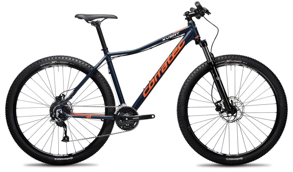Велосипед Corratec X Vert Motion темно-синий/оранжевый/черный - размер 39 BK26024-39bOB00 фото у BIKE MARKET