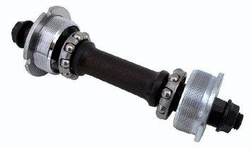 Ось каретки Longus MTB квадрат, 126мм, комплект с подшипниками 398388 фото у BIKE MARKET