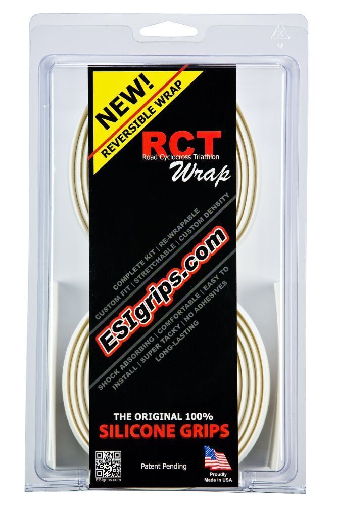 Обмотка керма ESI RCT Wrap White (біла) RWWHT фото у BIKE MARKET