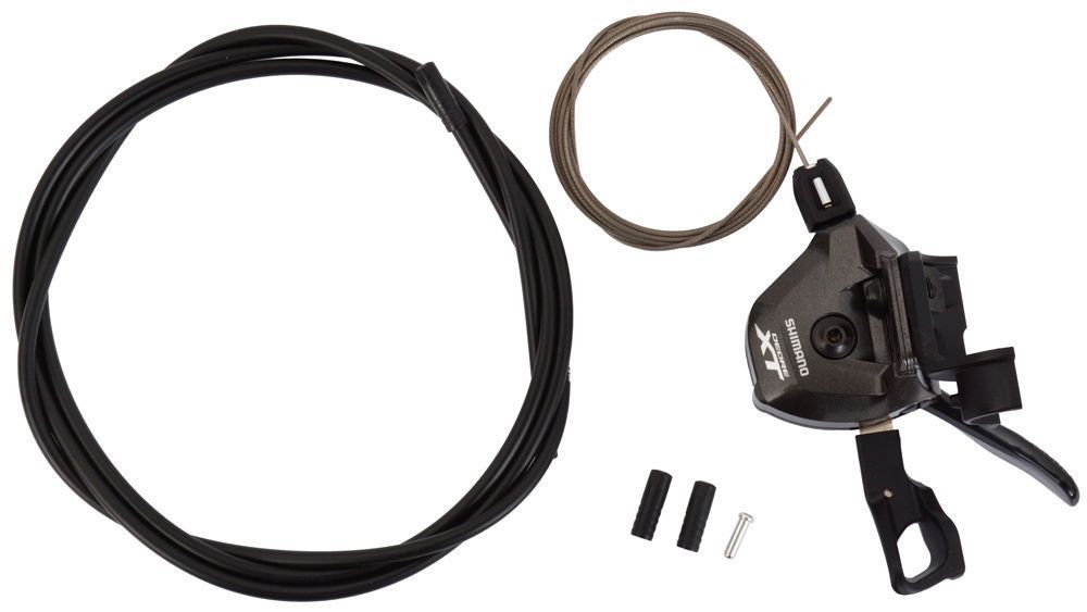 Шифтер Shimano SL-M8000-IL DEORE XT, 2/3-быстрый, левый, монтаж на тормоз ручку, I-Spec II, без индикат. ISLM8000ILBP фото у BIKE MARKET