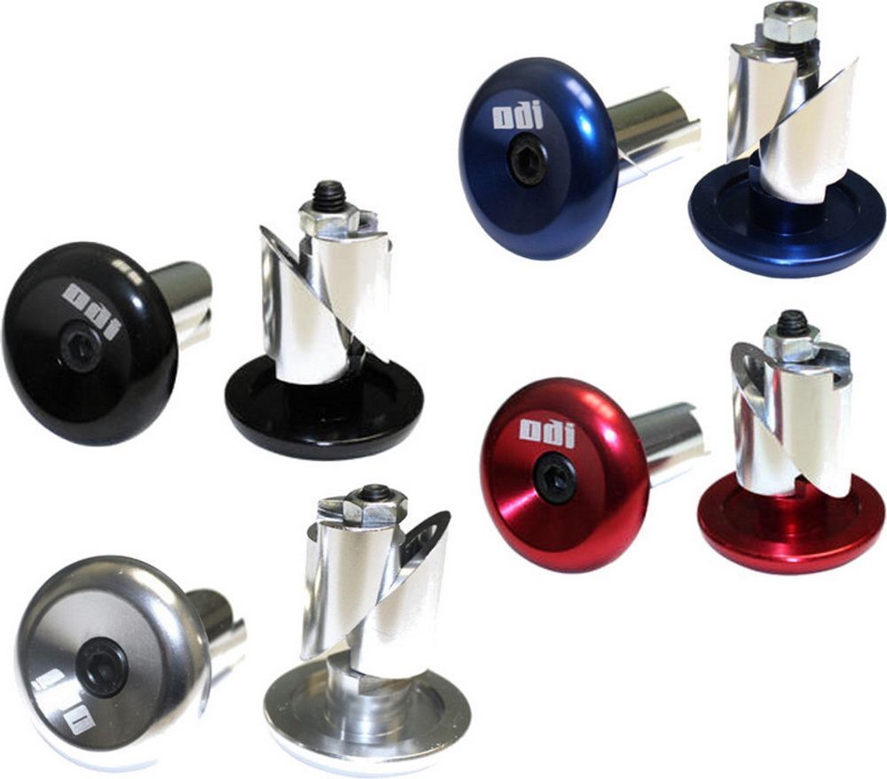 Баренди ODI Aluminum End Plugs w/Lasered Logo ORANGE F71APO фото у BIKE MARKET