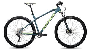 Велосипед Corratec X-Vert Expert сіро-синій/чорно-синій/неон зелений - розмір 39 BK26022-39gbG00 фото у BIKE MARKET