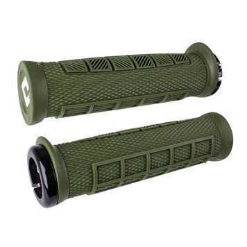 Грипси ODI Elite Pro, V2.1 Lock-On, Army Green w/Black Clamp, зелені із чорними замками D33EPAG-B фото у BIKE MARKET