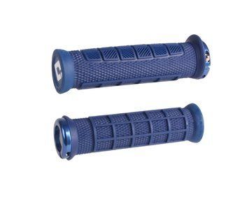Грипси ODI Elite Pro, V2.1 Lock-On, Navy Blue w/Blue Clamp, сині із синіми замками D33EPDU-U фото у BIKE MARKET