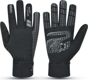 Перчатки Green Cycle Shield с закрытыми пальцами, утепленные, M, черный CLO-37-83 фото у BIKE MARKET