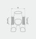 Товар BBSTEBI000000 Каретка Miche Evo Max Supertype Bottom Bracket, ITA 36x24TPI