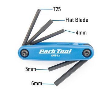 Мультитул Park Tool AWS-9.2 4/5/6мм, Т25, викрутка TOO-75-97 фото у BIKE MARKET