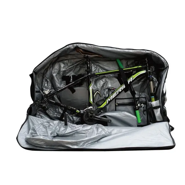 Чохол для велосипеда 26-29" XXF BIKE TRANSPORT BAG 600D, м'який, чорно-сірий CVR-43-55 фото у BIKE MARKET