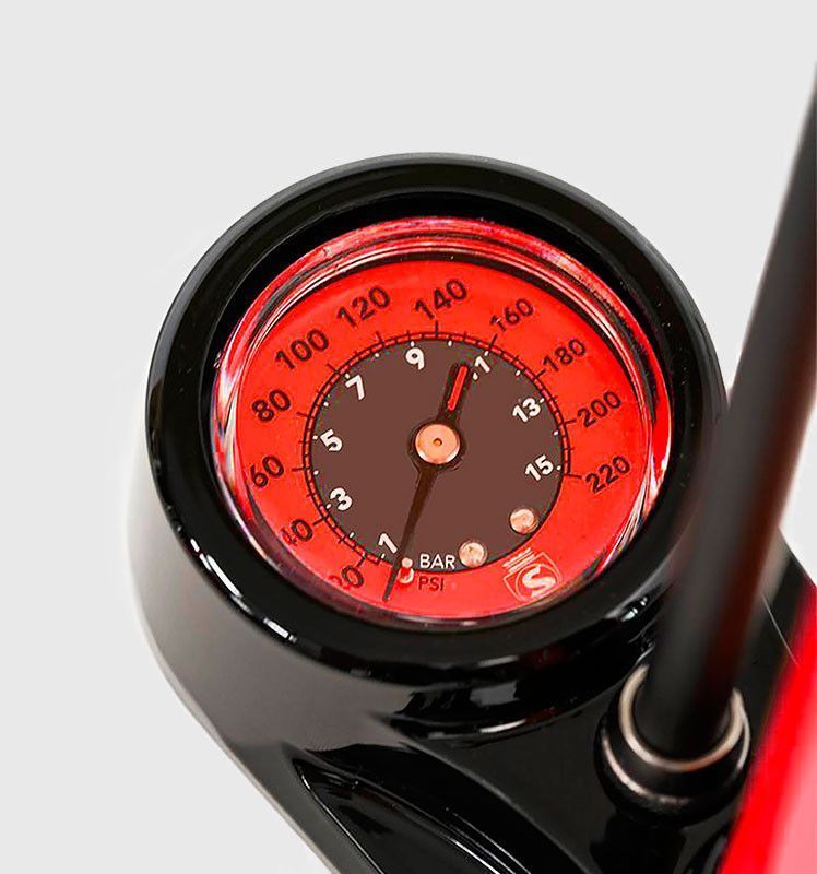 Насос Pista Pump Red SILCA 05886 фото у BIKE MARKET