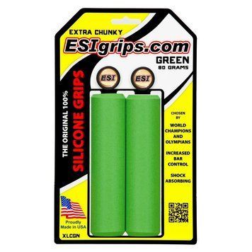 Гріпси ESI Extra Chunky Green (зелені) XLCGN фото у BIKE MARKET