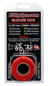 Силіконова стрічка ESI Silicon Tape 10 '(3,05) Roll Red, Червона TR10R фото у BIKE MARKET