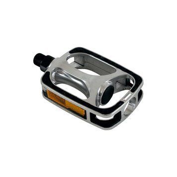 Педалі Longus Comfort Al smaller KNR antislip, срібний 400811KN фото у BIKE MARKET