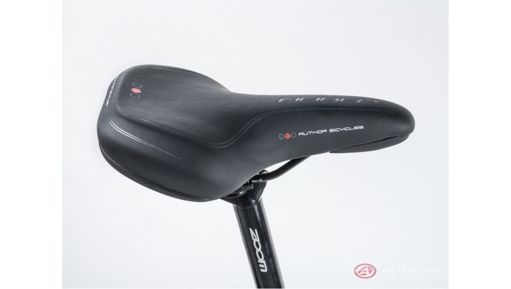 Велосипед AUTHOR Integra 28", рама 17", сріблястий/червоний 2023151 фото у BIKE MARKET