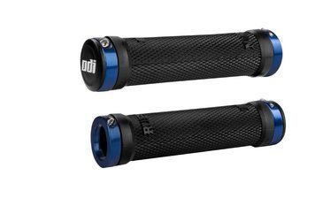 Грипсы ODI Ruffian MTB Lock-On Bonus Pack Black w/Blue Clamps (черные с синими замками) D30RFB-U фото у BIKE MARKET