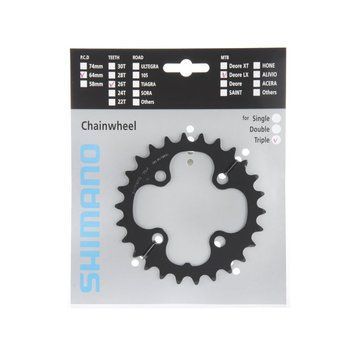 Зірка шатунів SHIMANO FC-M660 SLX, 26зуб, 9-швидк. Y1KS26000 фото у BIKE MARKET