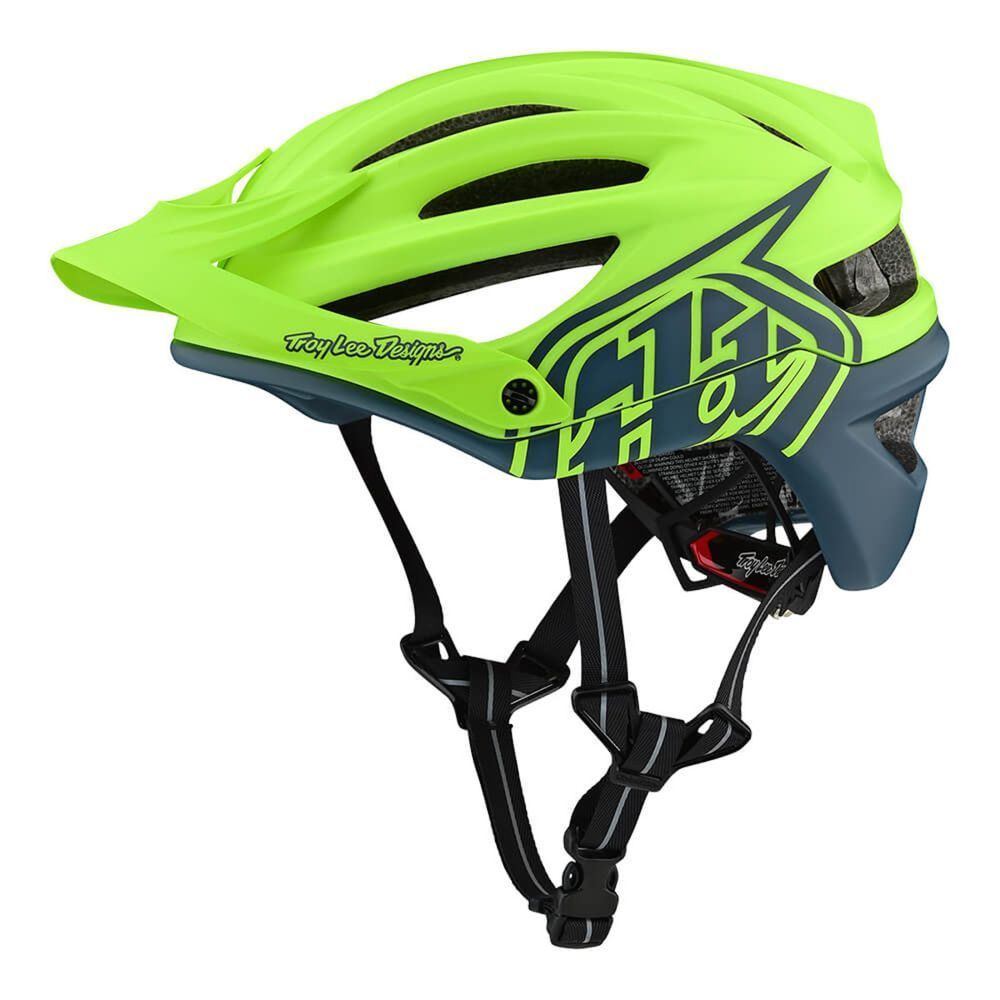 Вело Шолом TLD A2 Mips Decoy Flo Yellow / AIR Force Blue Розмір S 191485001 фото у BIKE MARKET