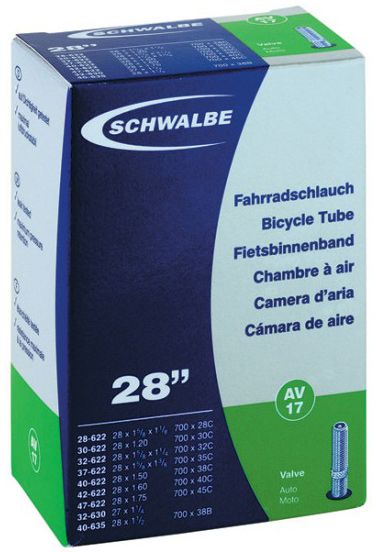 Камера 28" (28/47x622/635) Schwalbe AV17 40мм EK AGV TUB-93-04 фото у BIKE MARKET